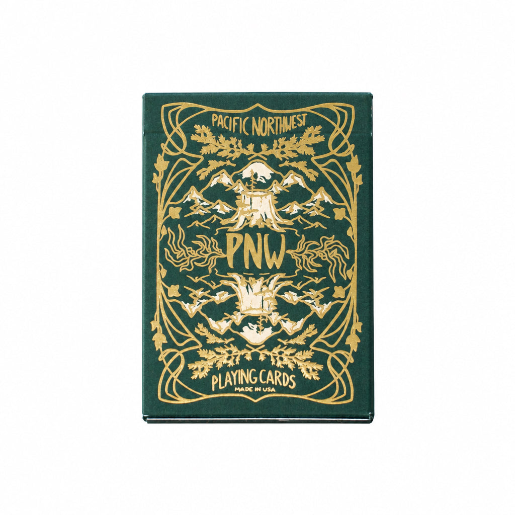 PNW Evergreen Playing Cards