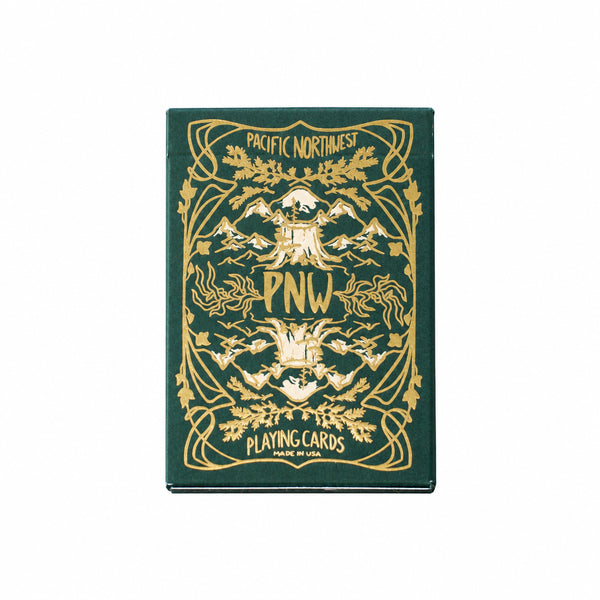 PNW Evergreen Playing Cards