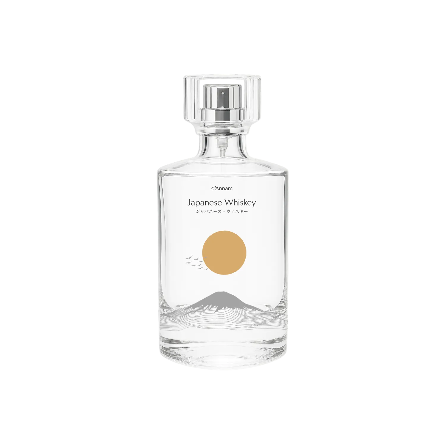 d’Annam Japanese Whiskey de Parfum 50ml spray bottle at The Marie-Marie in Portland, Oregon