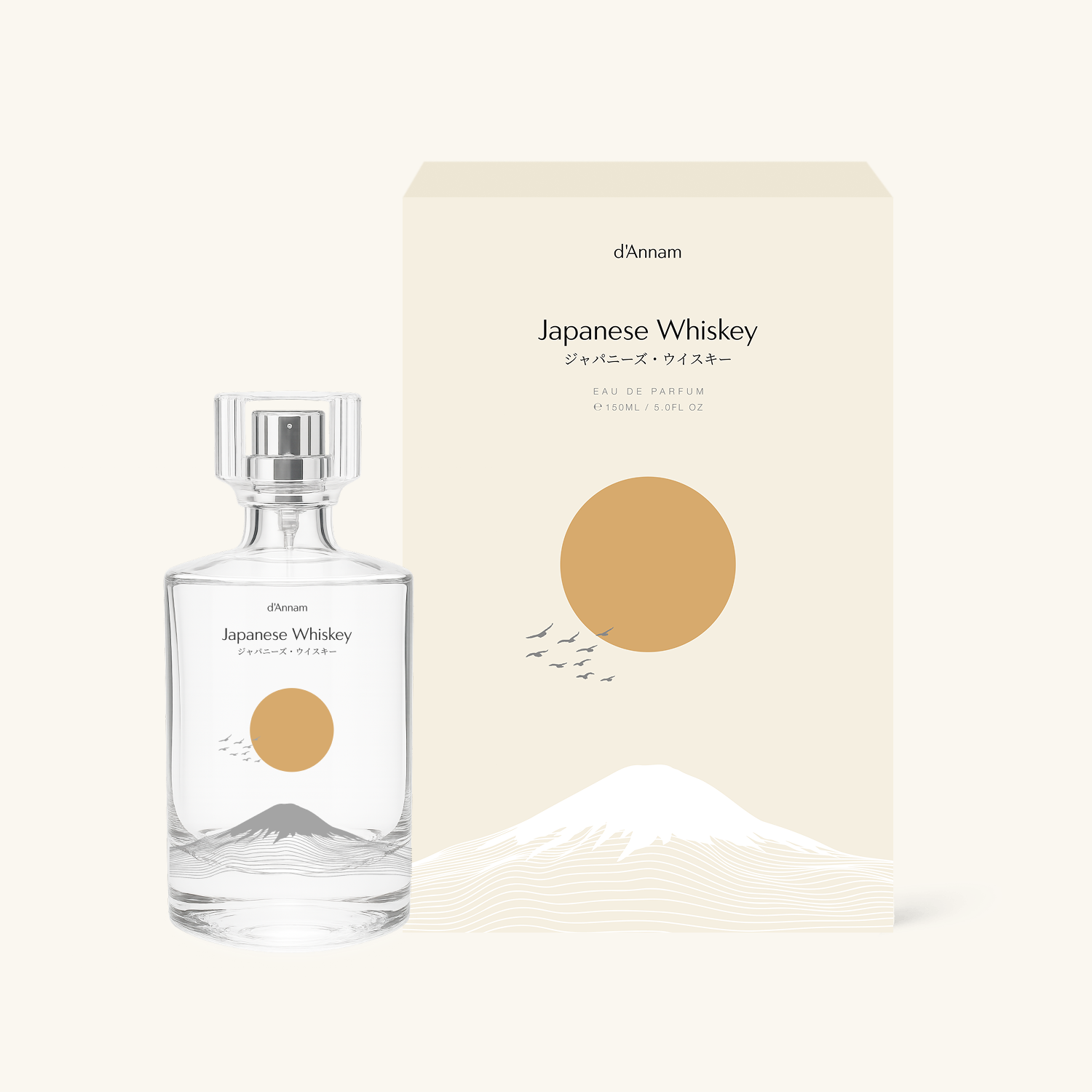 d’Annam Japanese Whiskey de Parfum 50ml spray bottle at The Marie-Marie in Portland, Oregon