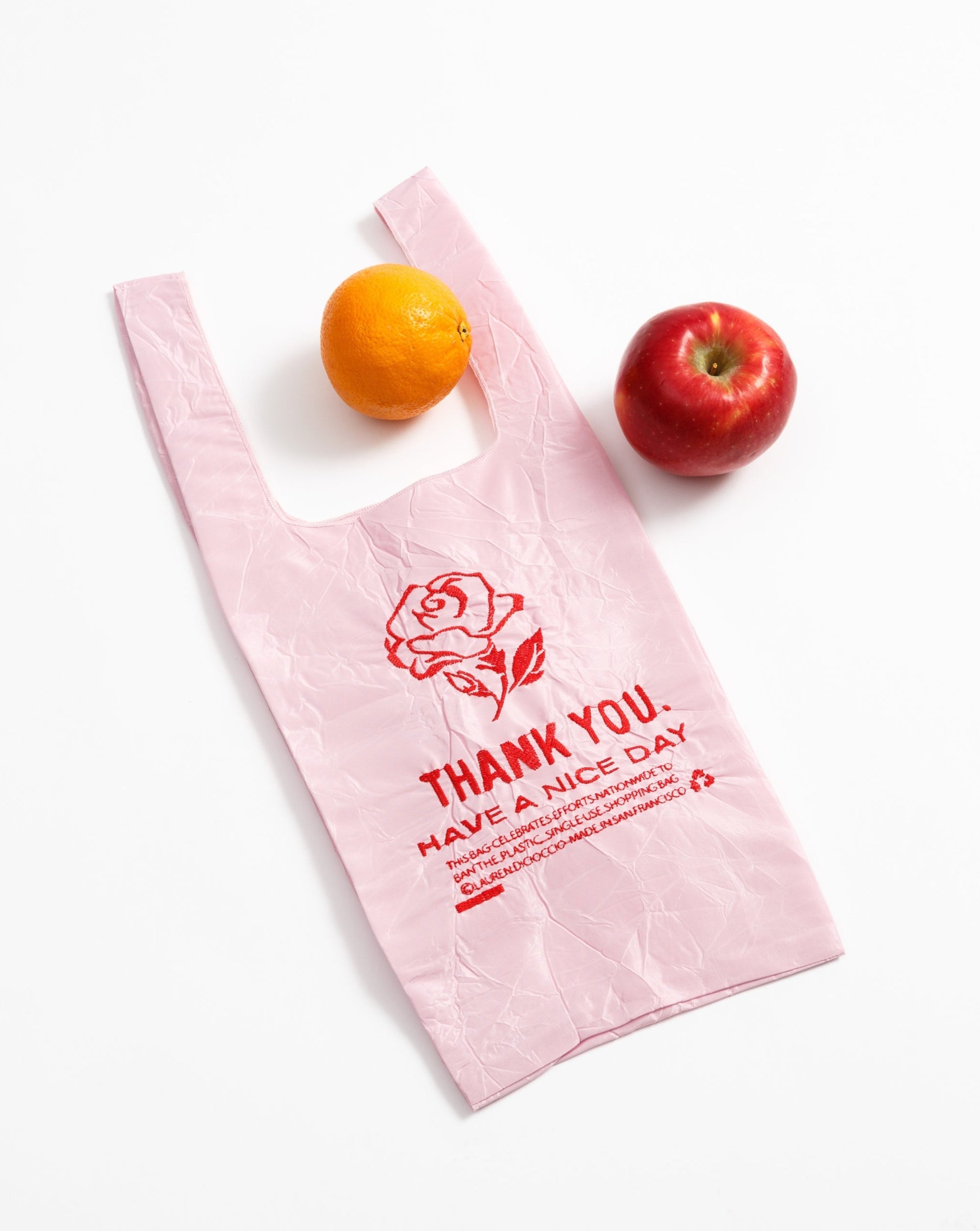Mini Thank You Tote - Rose - Pink - Space Camp