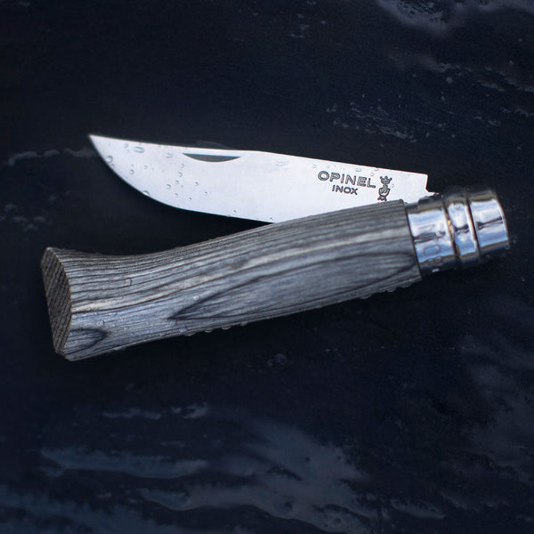 Opinel - No.08 Laminated Birch Folding Knife - Space Camp