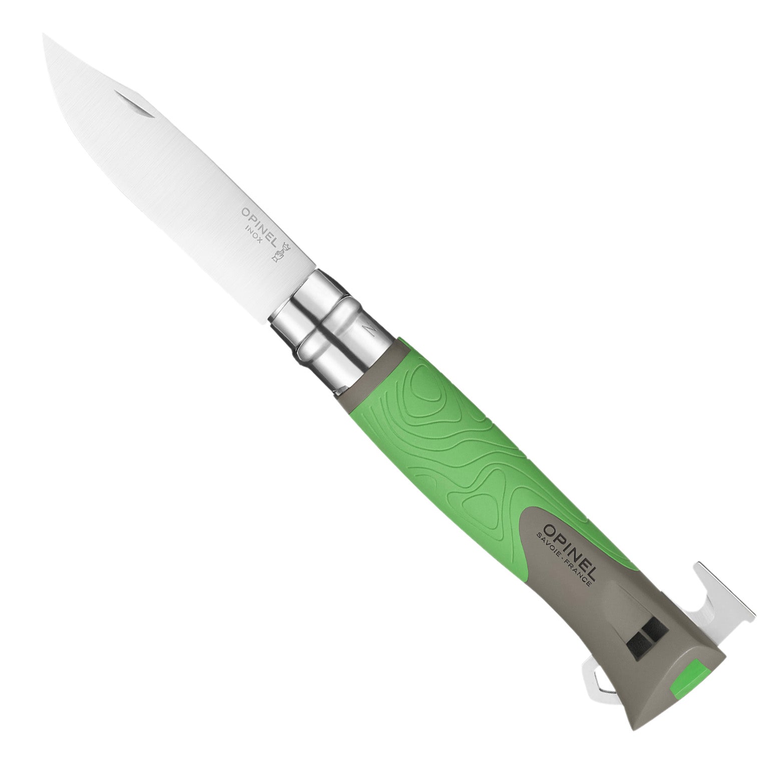 Opinel - No.12 Outdoor Explore Folding Knife With Tick Remover - Space Camp