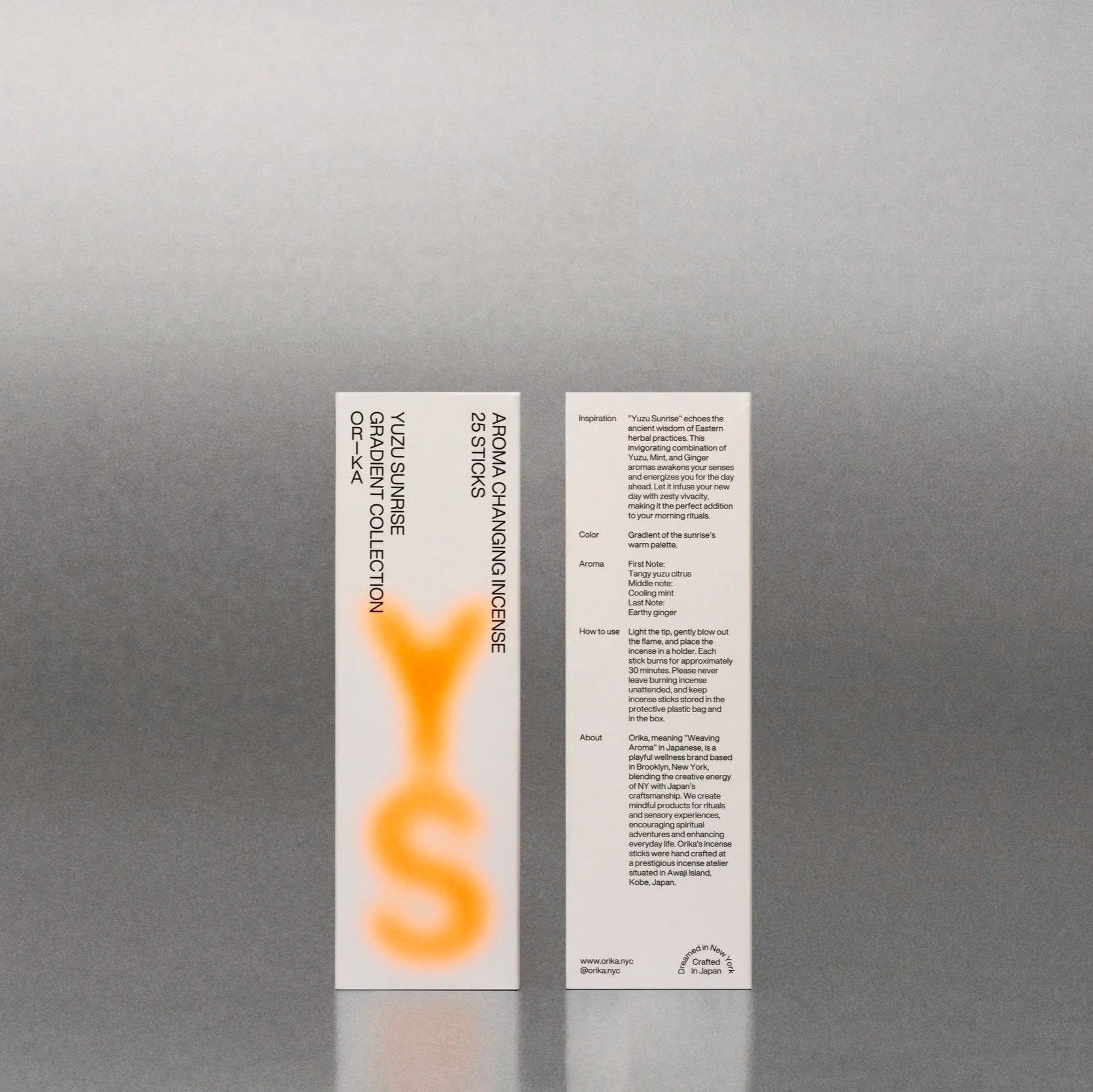 Orika - Aroma Changing Incense - Yuzu Sunrise