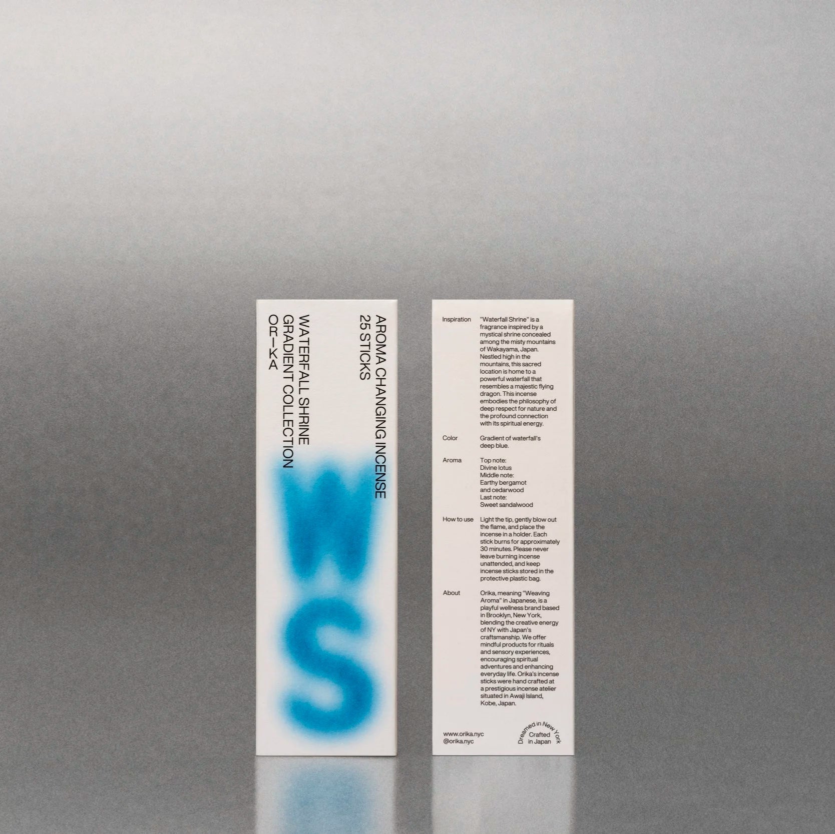 Orika - Aroma Changing Incense - Waterfall Shrine
