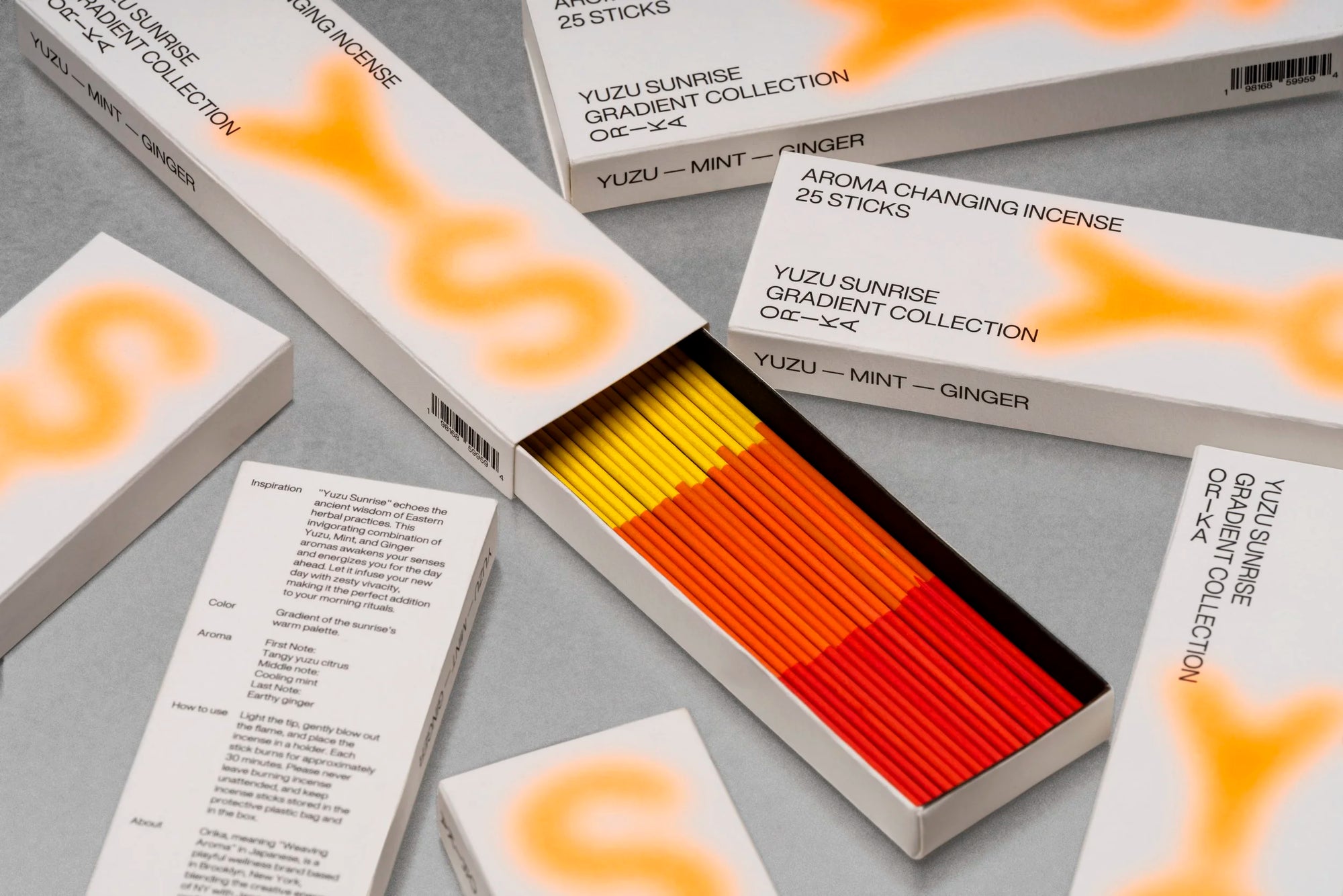 Orika - Aroma Changing Incense - Yuzu Sunrise