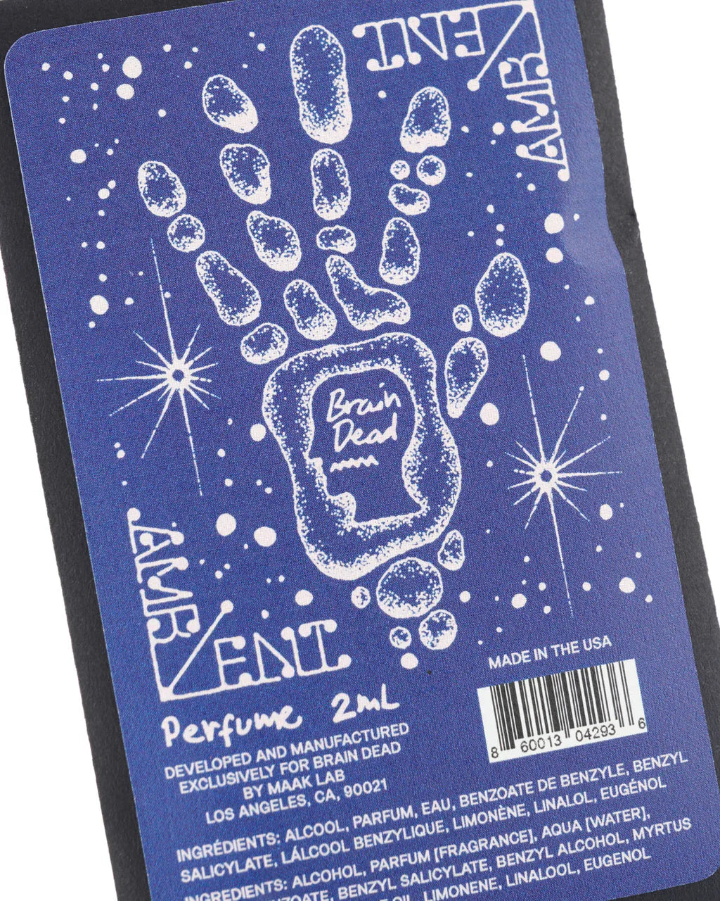 Brain Dead - Ambient Perfume Blue