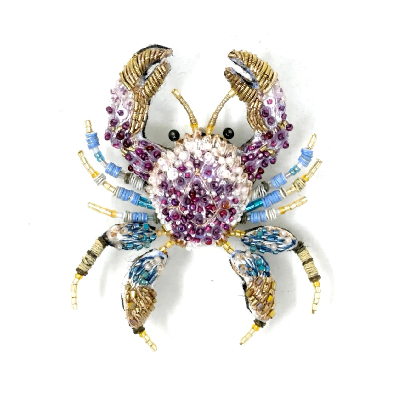 Pink Forest Crab Brooch