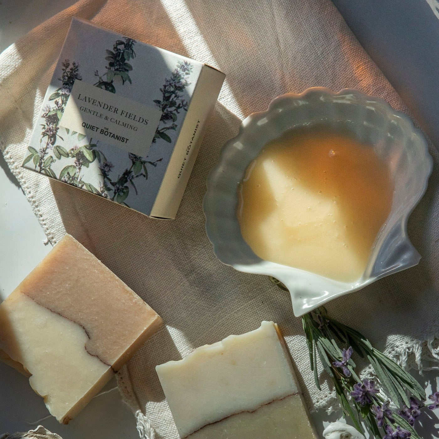 The Quiet Botanist - Soap Bar - Lavender Fields