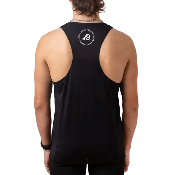 Rose Endurance - Running Singlet - Black