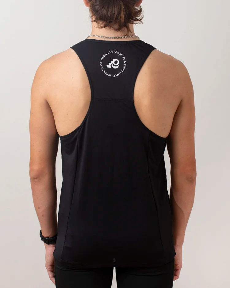 Rose Endurance - Ignition Running Singlet - Black