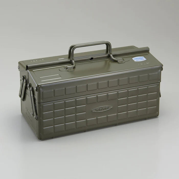 Steel Cantilever Tool Box ST-350 Military Green - Space Camp
