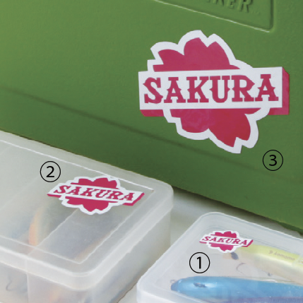 Sakura Brand Tenkara Sticker - Space Camp