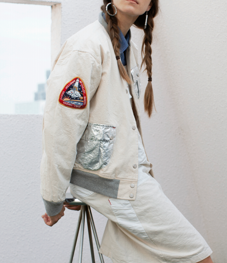 W'menswear - Space Flight Jacket - Vintage Canvas | Space Camp