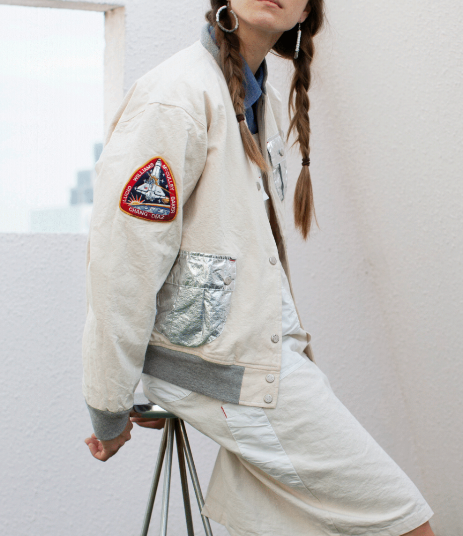 W'menswear - Space Flight Jacket - Vintage Canvas - Space Camp