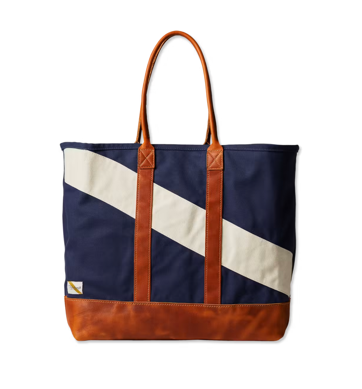 Tracksmith - Tracksmith x Forestbound Tote - Navy/Ivory