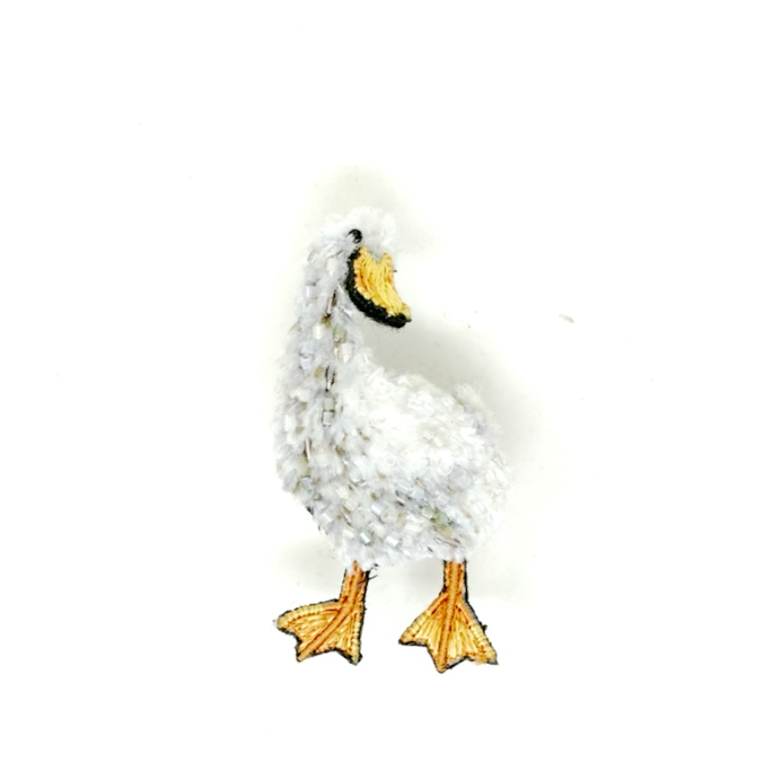 Waddling Duck Brooch