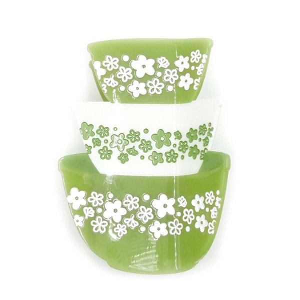 Retro Bowls Claw Hair Clip