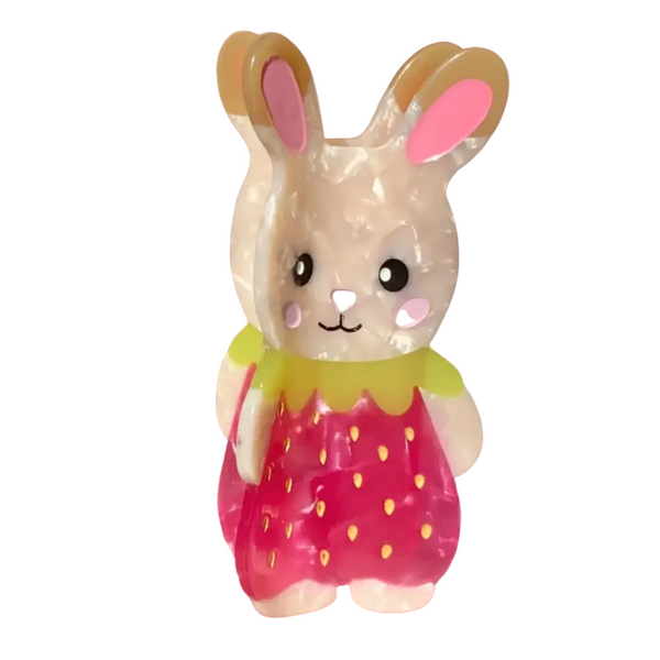 Not Picasso - Strawbunny Hair Claw