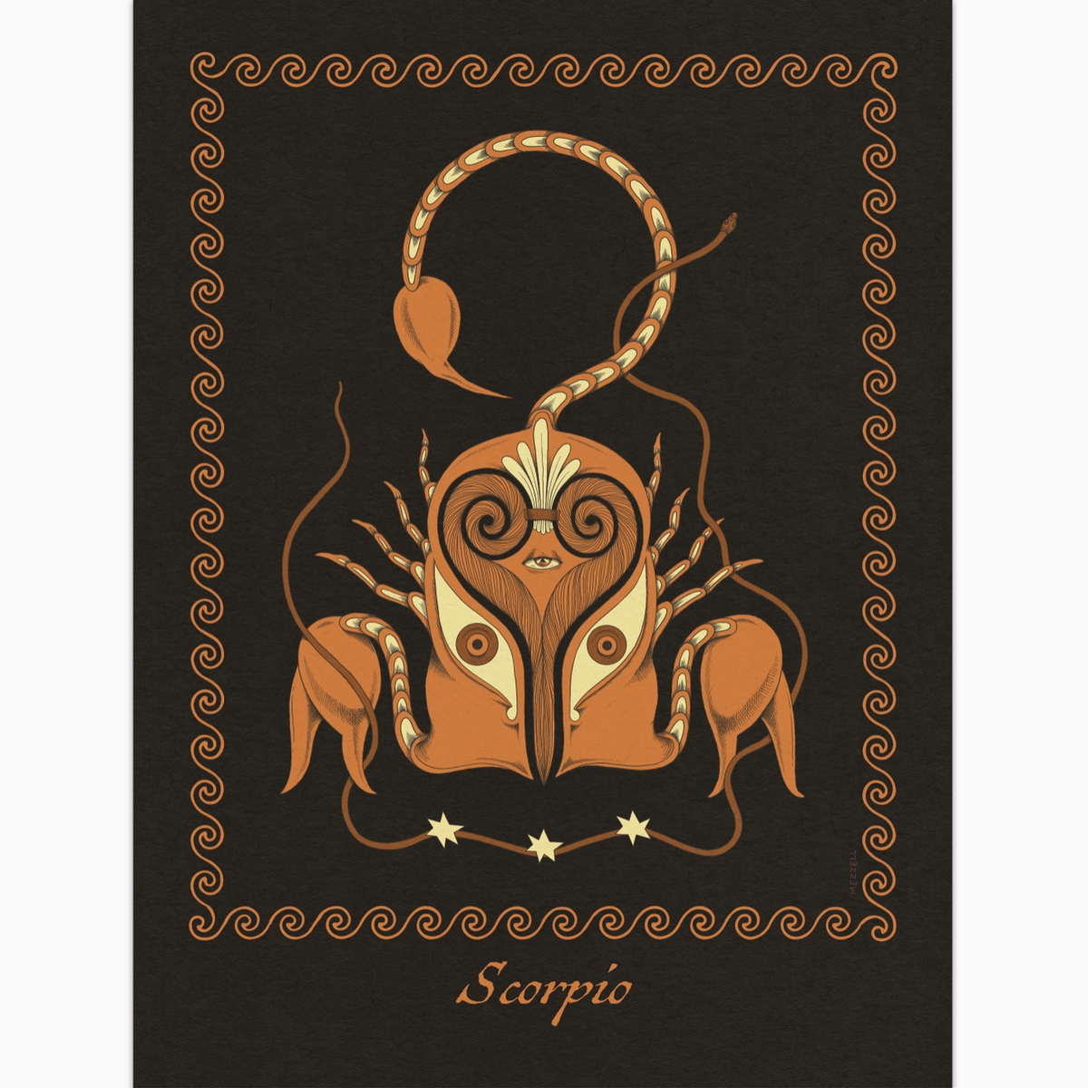 Zodiac Prints by Studio Vermilio