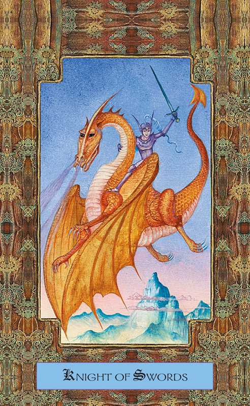 Simon & Schuster Dragon Tarot by Nigel Suckling Mixed Media at Space Camp in Portland, Oregon 