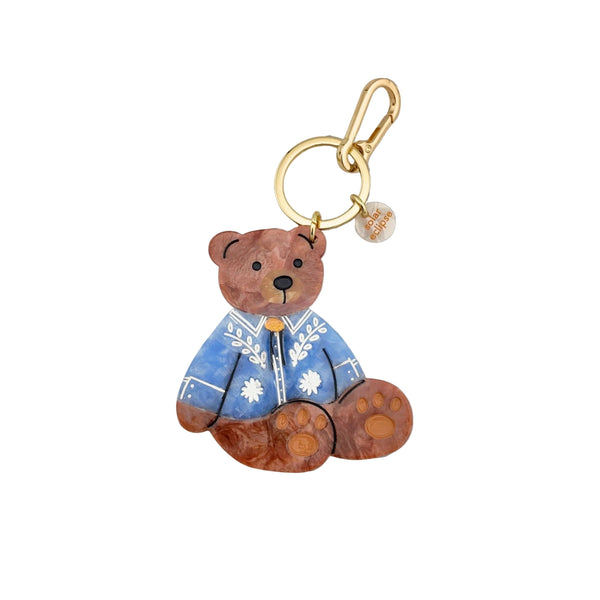 Solar Eclipse -  Cowboy Teddy Bag Charm + Keychain at Space Camp Portland, OR