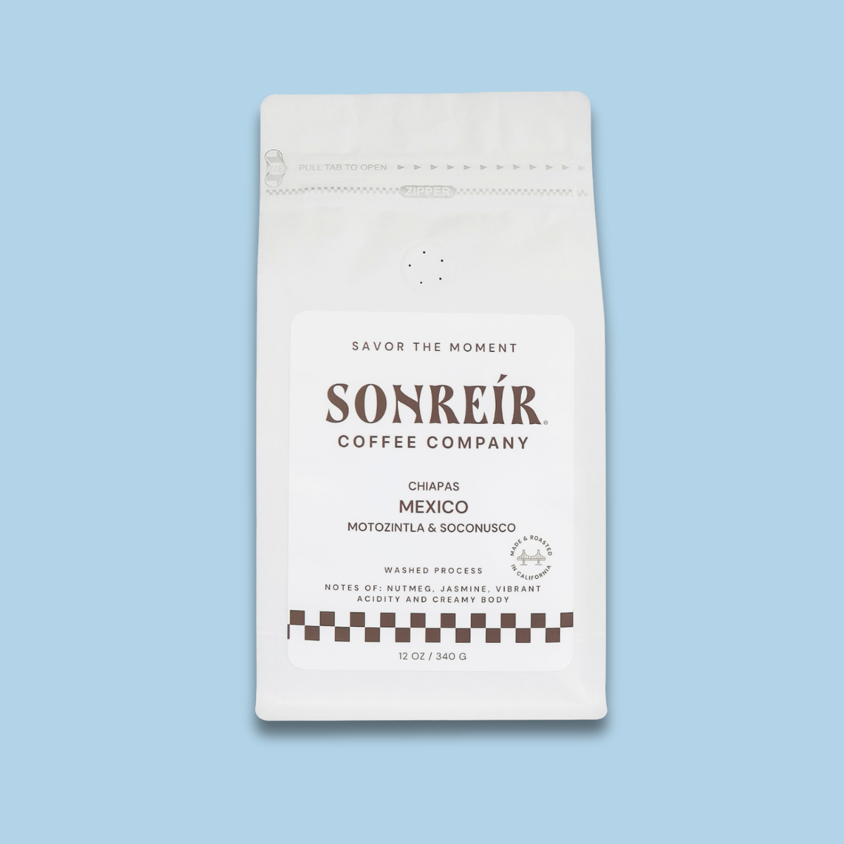 Sonreír Coffee Company - Washed Whole Bean Coffee - Mexico - Chiapas - Space Camp