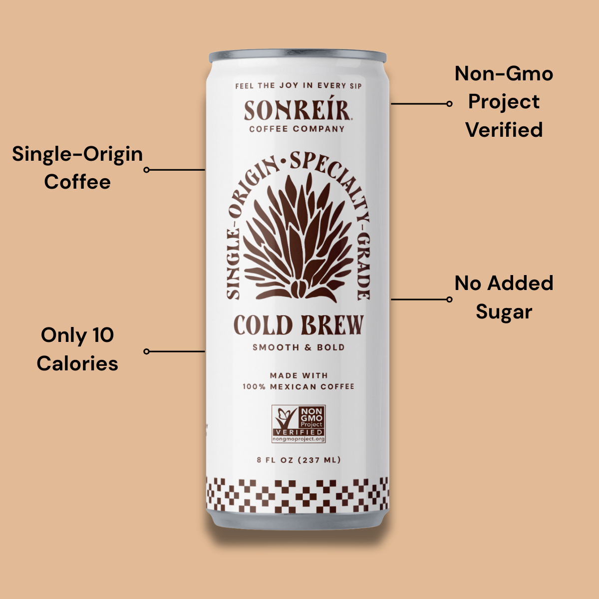 Sonreír Coffee Company - Cold Brew - Single Origin Mexico - Space Camp 