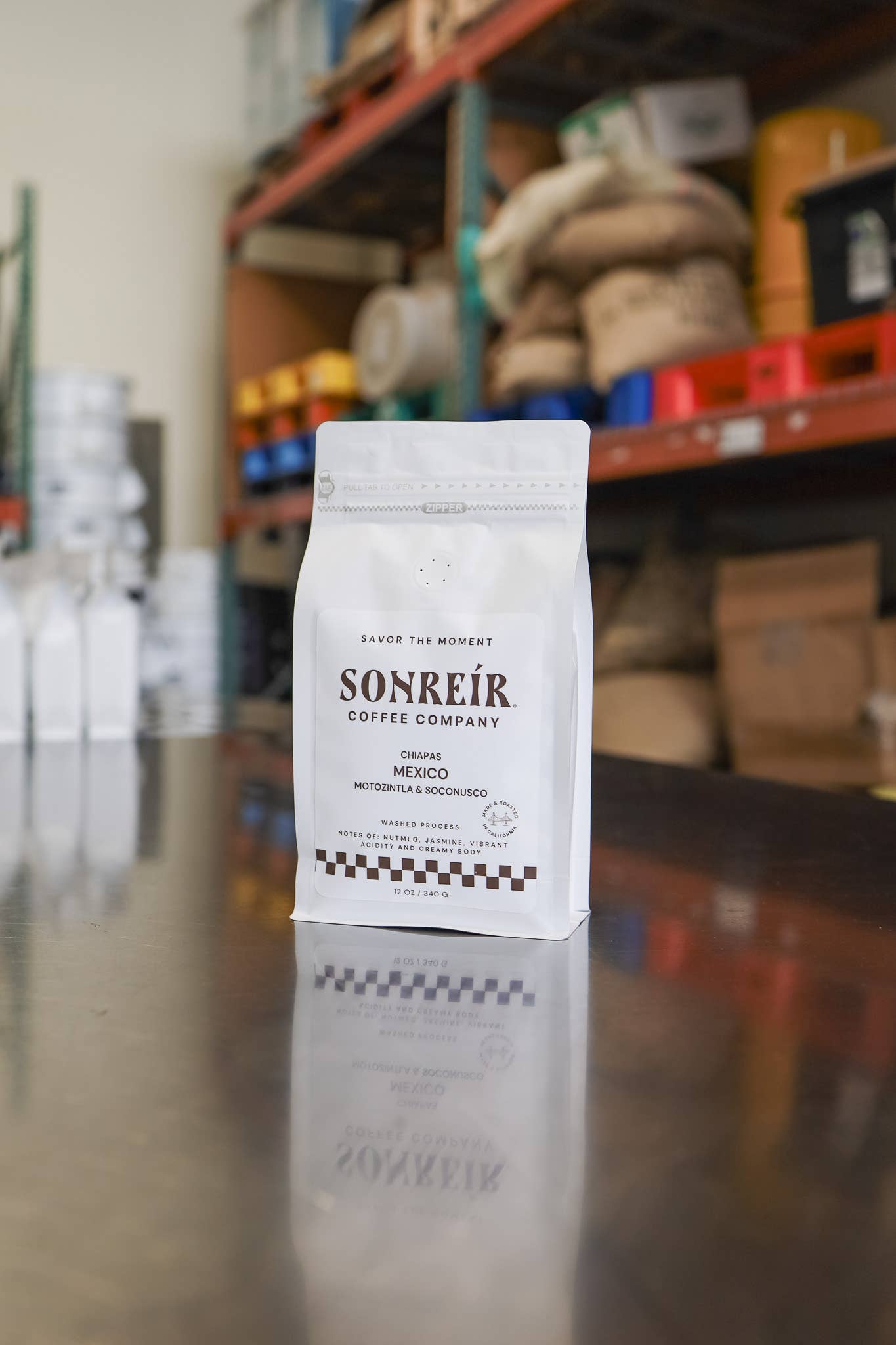 Sonreír Coffee Company - Washed Whole Bean Coffee - Mexico - Chiapas - Space Camp