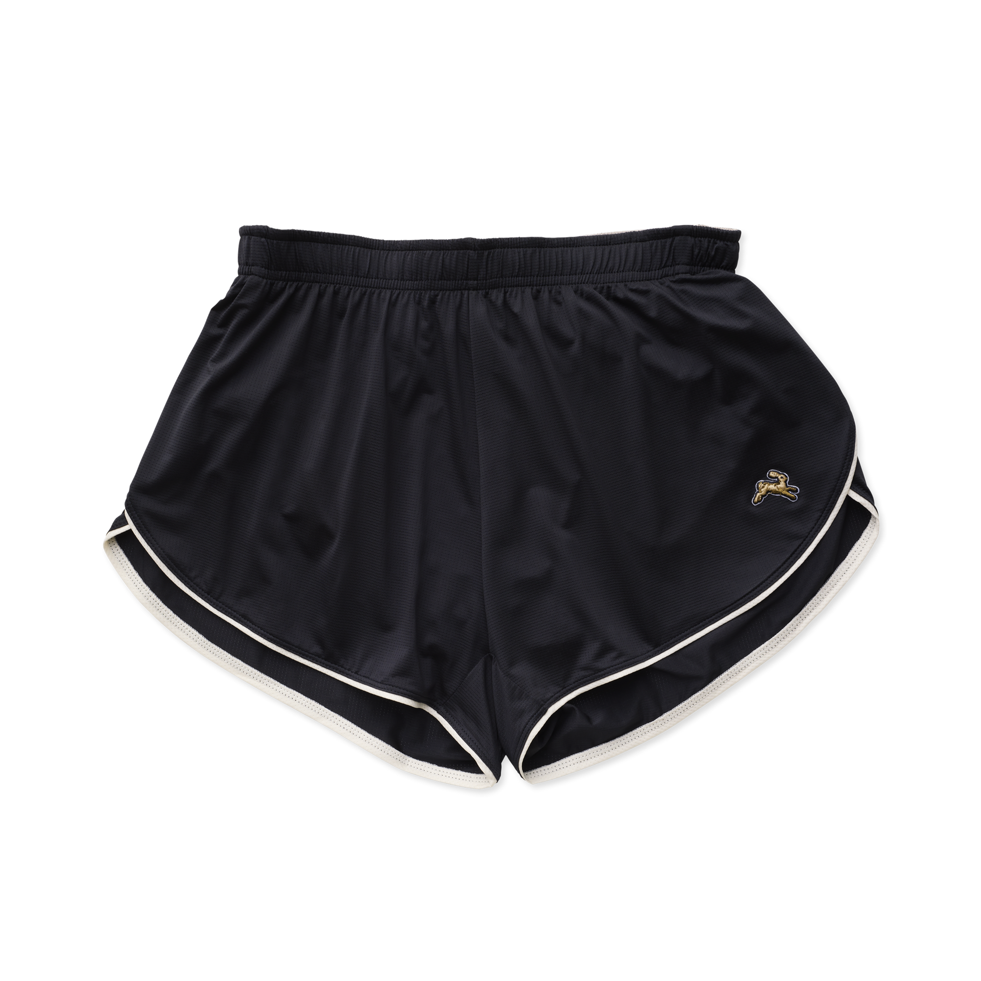 Tracksmith - Twilight Split Shorts - Black/Ivory