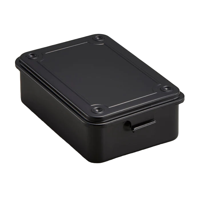 Steel Stackable Box Steel Stackable Storage Box T-150 Black – Space Camp