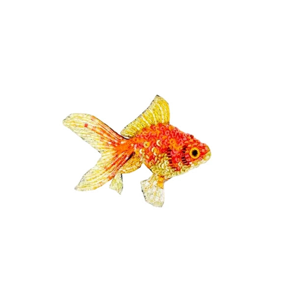 Trovelore Fantail Goldfish Brooch - Space Camp