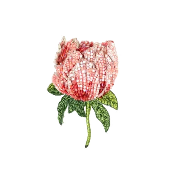 Trovelore Garden Peony Brooch - Space Camp