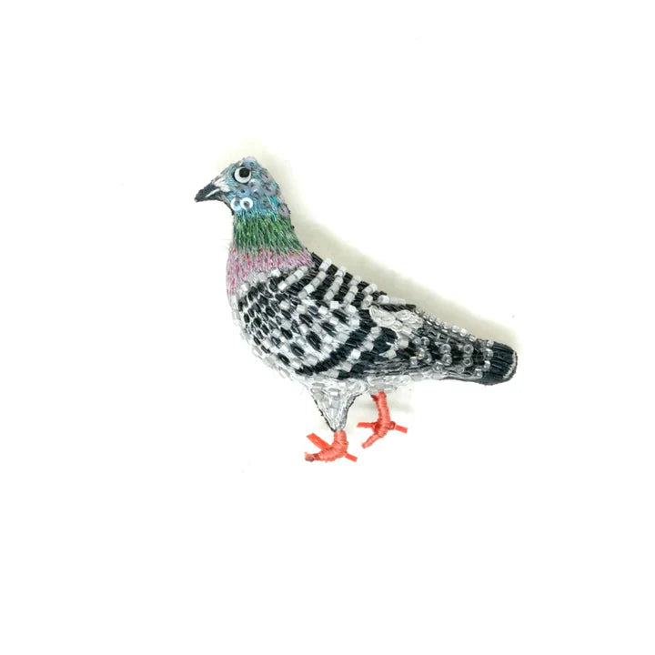 Trovelore Homing Pigeon Brooch - Space Camp