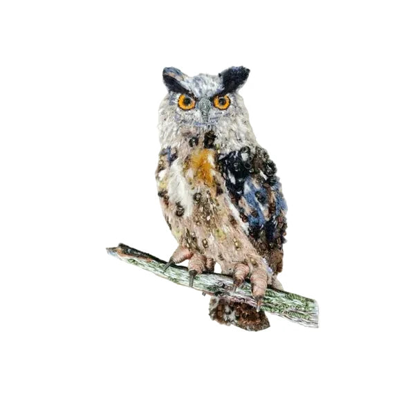 Trovelore Uhu Owl Brooch - Space Camp