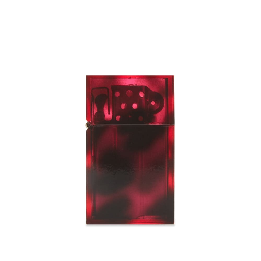 Tsubota Pearl - Hard Edge Lighter - Marble Maroon Pink