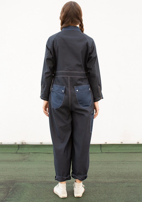 W'menswear - Launch Coverall - Navy - Space Camp