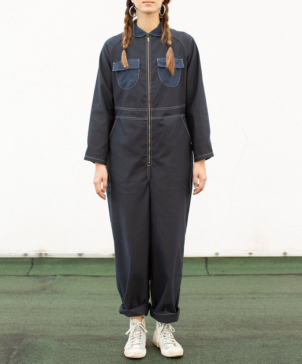 W'menswear - Launch Coverall - Navy - Space Camp