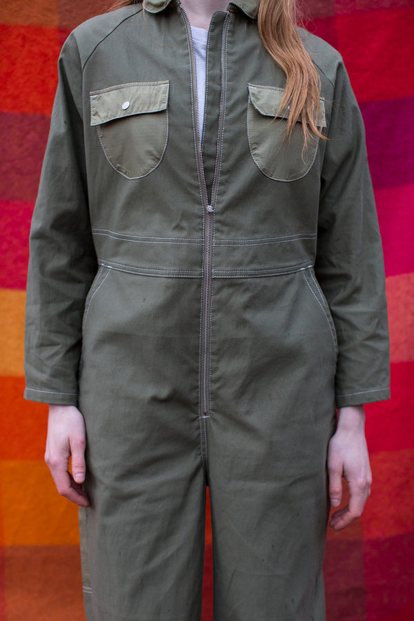 W'menswear - Launch Coverall - Khaki - Space Camp
