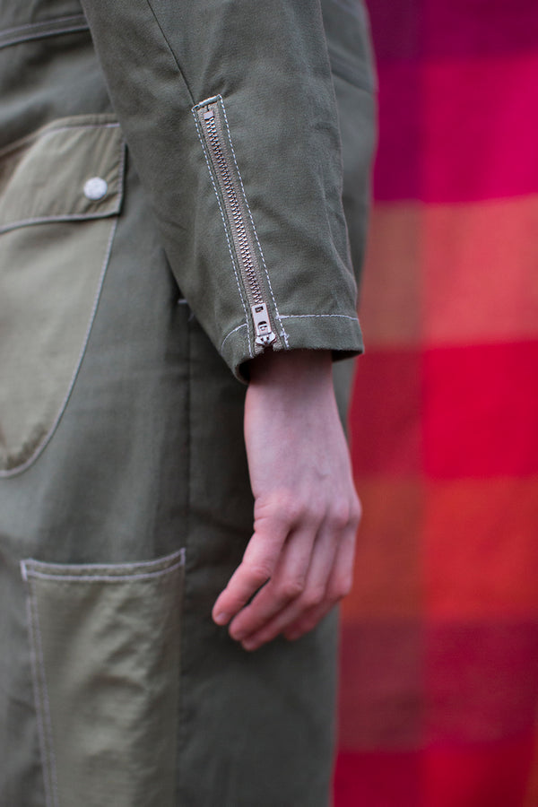 W'menswear - Launch Coverall - Khaki - Space Camp