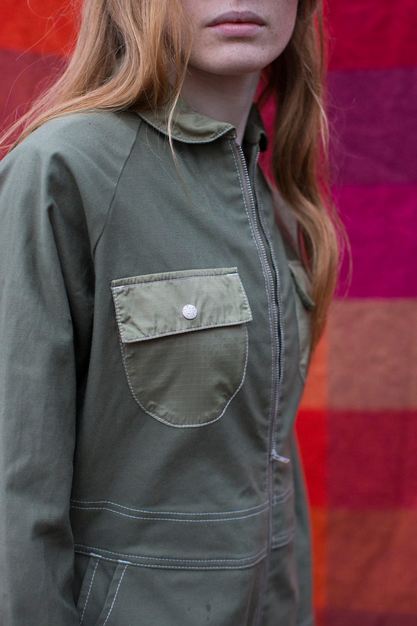 W'menswear - Launch Coverall - Khaki - Space Camp