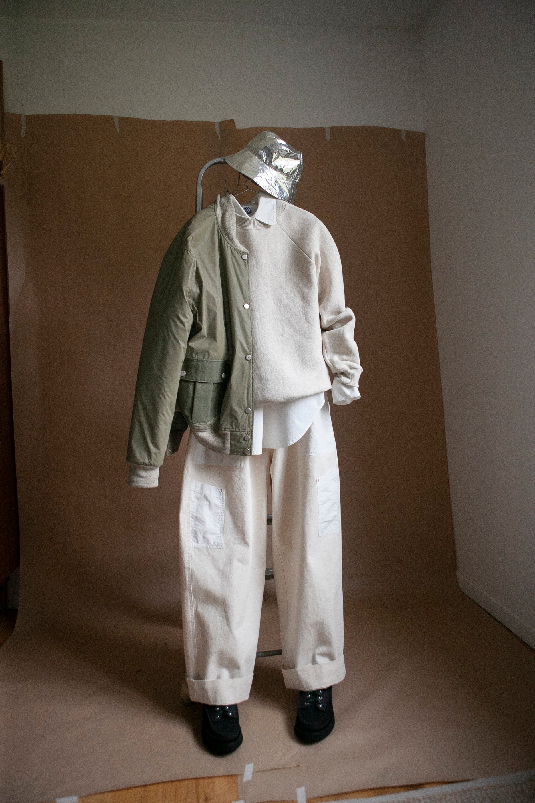 W'menswear - Space Flight Jacket - Reflector Khaki | Space Camp