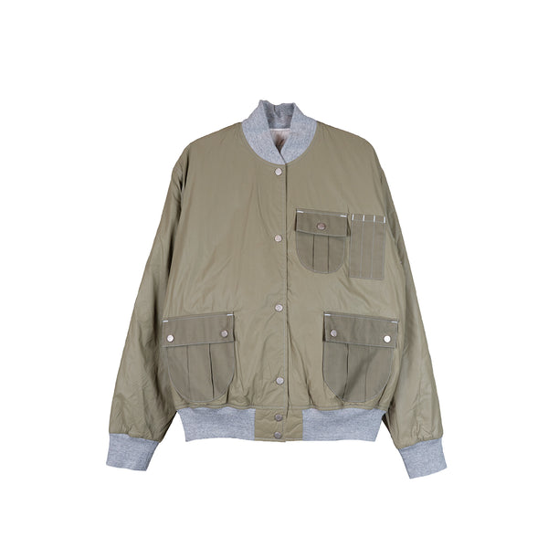 W'menswear - Space Flight Jacket - Reflector Khaki - Space Camp