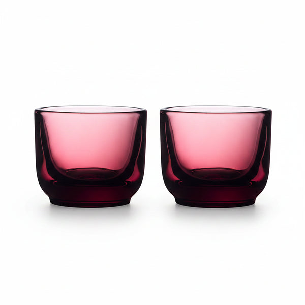 FELLOW - Pirch Espresso Glass Set - Garnet