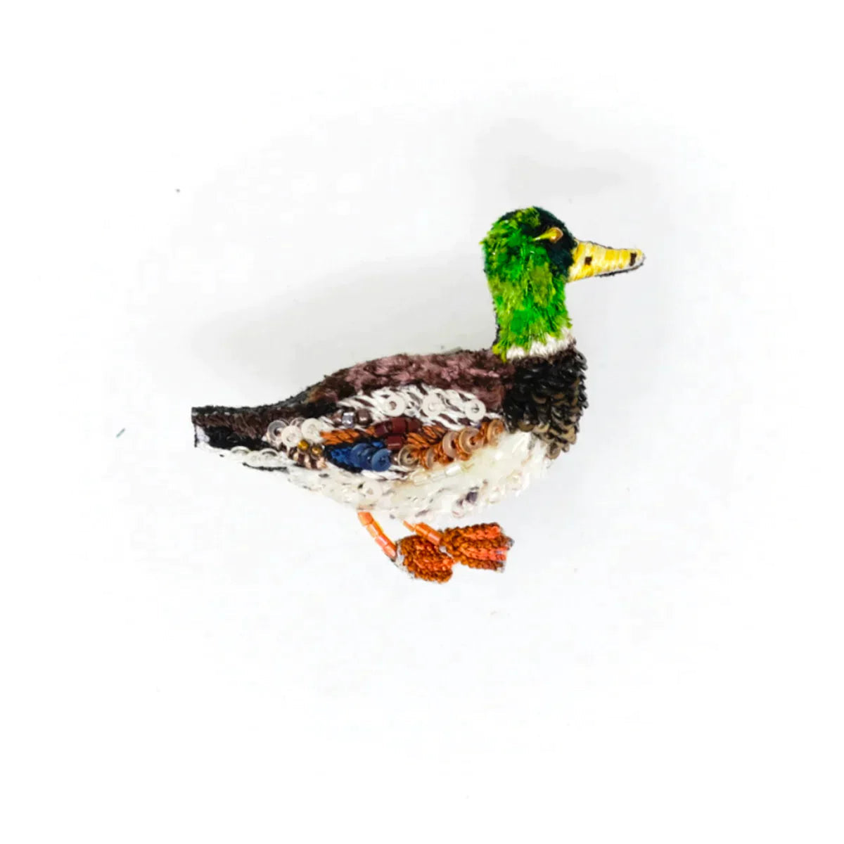 Wild Mallard Brooch
