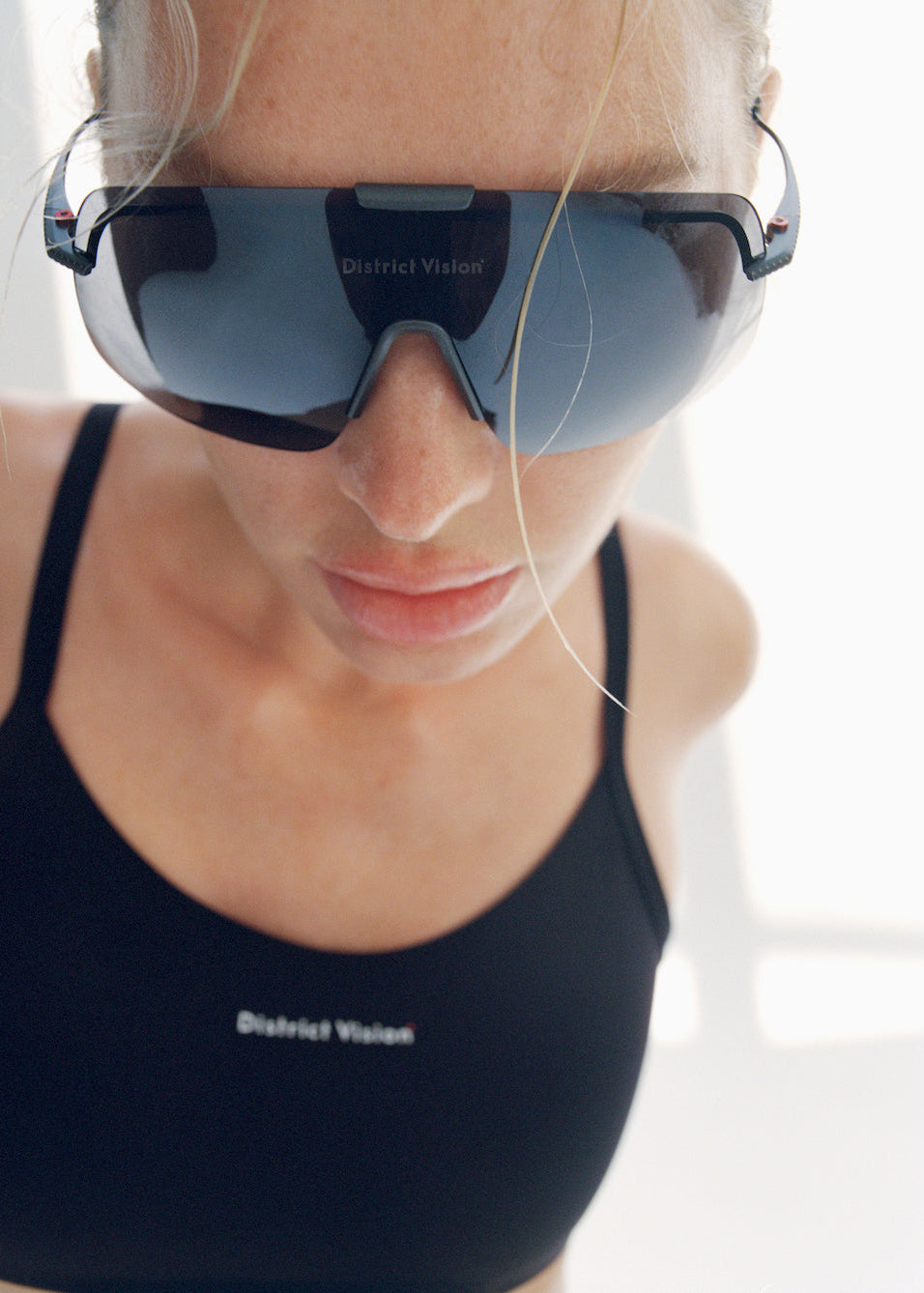 District Vision - Yusuke Alpine Blade Ti - Graphite/D+ Onyx Mirror