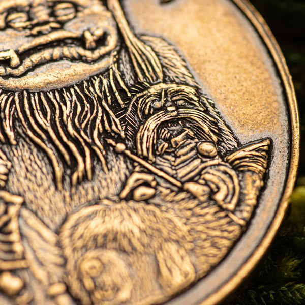 Labyrinth - Should You Need Us Bronze Friendship Token