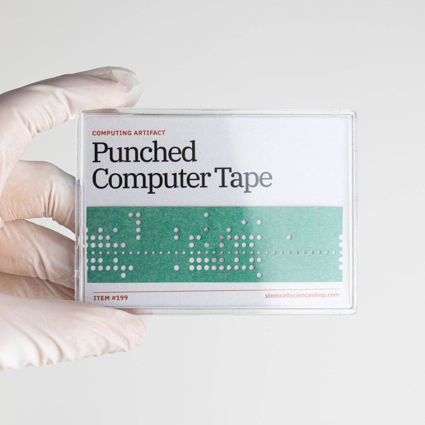 Punched Computer Tape Section