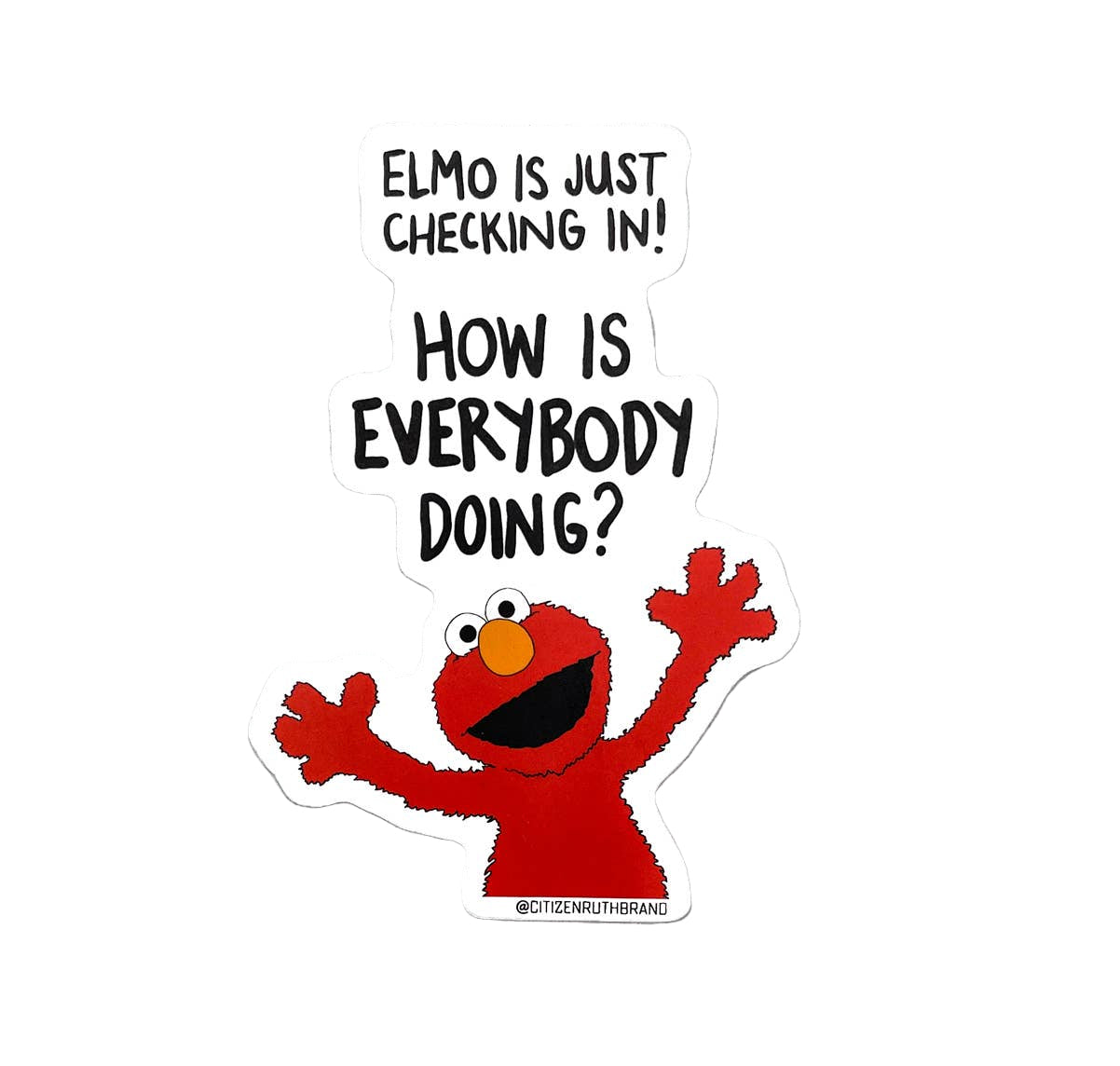 Puppet Meme vinyl sticker