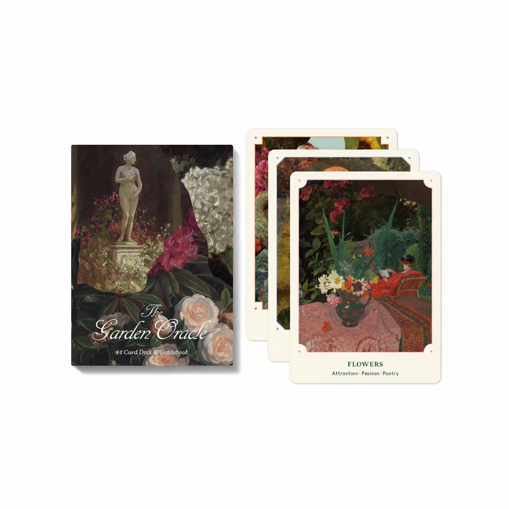 The Garden Oracle: 44 Card Deck & Guidebook